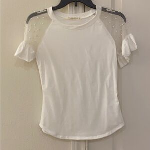 Nylon apparel blouse no flaws